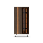 Amaro Tall Display Cabinet 94cm