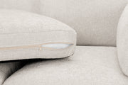 Aida Sofa Beige 2 Seater - 151 CM 