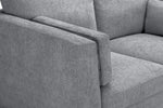 Aida Sofa Grey 2 Seater - 151 CM 