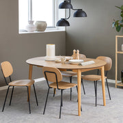 Amira Dining Chair in Oak Set of 2 