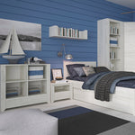 Angel Package - 1 Drawer Bedside Cabinet + 2+3 Chest of Drawers + 2 Door 2 Drawer Fitted Wardrobe 