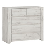 Angel Package - 1 Drawer Bedside Cabinet + 2+3 Chest of Drawers + 2 Door 2 Drawer Fitted Wardrobe 