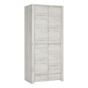 Angel Package - 1 Drawer Bedside Cabinet + 2+3 Chest of Drawers + 2 Door 2 Drawer Fitted Wardrobe 