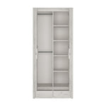Angel Package - 1 Drawer Bedside Cabinet + 2+3 Chest of Drawers + 2 Door 2 Drawer Fitted Wardrobe 