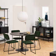 Angus 3 Door Sideboard in Black 