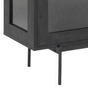Angus 3 Door Sideboard in Black 