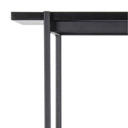 Angus Bookcase with 5 Shelves in Black 