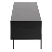 Angus TV Unit with 1 Sliding Door in Black 