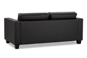 Archie Sofa - Black 3 Seater - 190 CM 
