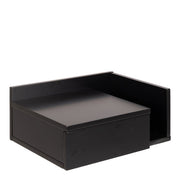Ashlan Bedside Table in Black 