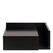 Ashlan Bedside Table in Black 