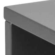 Ashlan Bedside Table with 1 Drawer in Grey 