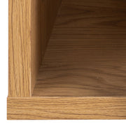 Ashlan Square Bedside Table with 1 Drawers in Oak 