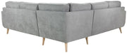 Aurora Grey Large Corner Sofa