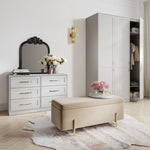 white drawer