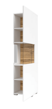 Ava 05 Tall Display Cabinet 36cm [White] - Internal Image