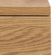 Avignon Square Bedside Table with 1 Drawer in Oak 