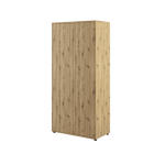 Bed Concept BC-20 Hinged Door Wardrobe 101cm [Oak] - Front Image