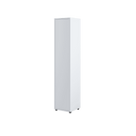 Bed Concept BC-21 Tall Storage Cabinet 45cm [White Matt] - Front Image