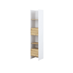 Bed Concept BC-23 Tall Storage Cabinet 44cm [White] - Front Image
