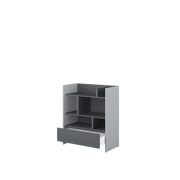 Bed Concept BC-25 Sideboard Cabinet 92cm [Grey] - Interior Image 