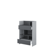 Bed Concept BC-25 Sideboard Cabinet 92cm [Grey] - Interior Image 2