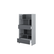 Bed Concept BC-28 Sideboard Cabinet 92cm [Grey] - Interior Image