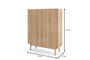 Boho Highboard Cabinet 97cm