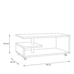 Bailey Coffee Table in Antique Oak 