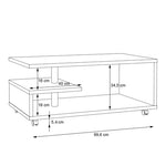 Bailey Coffee Table in Antique Oak 