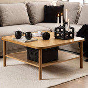 Banbury Square Coffee Table in Oak 