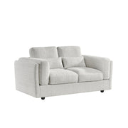 Bari Beige Fabric 2 Seater Sofa