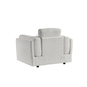 Bari Beige Fabric Armchair