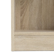 Basic Tall Narrow Bookcase (4 Shelves) in Oak 