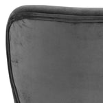 Batilda Dining Chair in Dark Grey Set of 2 