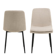 Becca Dining Chair in Beige Set of 4 