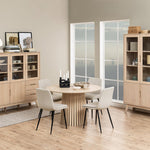 Becca Dining Chair in Beige Set of 4 