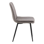 Becca Dining Chair in Light Brown Set of 4 