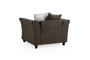 Bella Sofa Grey Armchair - 120CM 