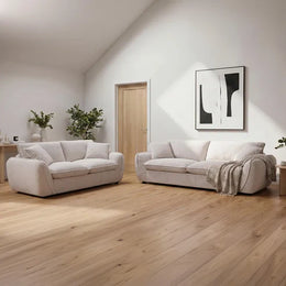 Berlin 3+2 Seater Sofa Set - Beige