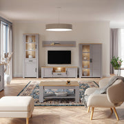 Bohol Coffee Table in Riviera Oak/Grey Oak 