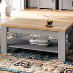 Bohol Coffee Table in Riviera Oak/Grey Oak 