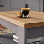 Bohol Coffee Table in Riviera Oak/Grey Oak 