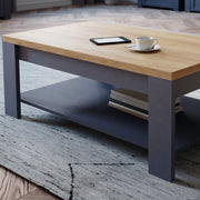 Bohol Coffee Table in Riviera Oak/Navy 