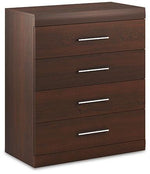 Bordo Chest Of Drawers 09 in Oak Chocolate 