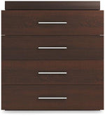 Bordo Chest Of Drawers 09 in Oak Chocolate 