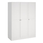 Brande Wardrobe with 3 Frame Doors in White 