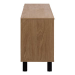 Brighton 3 Door Sideboard in Oak with Herringbone Effect 