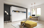CP-05 Horizontal Wall Bed Concept 120cm with Over Bed Unit 
