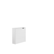 Work Concept Slim Convertible Hidden Desk 90cm [White] - White Background 2